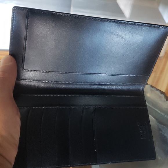 Mont Blanc card holder/checkier - Picture 3 of 4